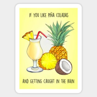 PINA COLADAS Sticker